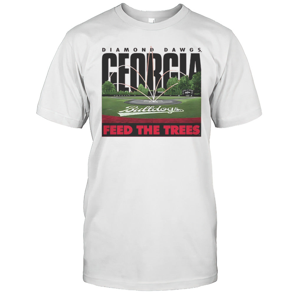 Georgia Bulldogs Diamond Dawgs Feed The Trees Shirt