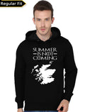 "Summer is NOT coming" Black Hoodie