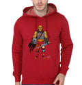 He-the Mandalorian Red Hoodie