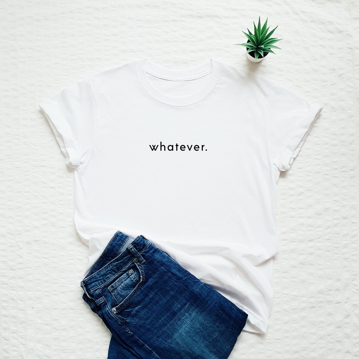 Funny T-shirt, happy shirt, be kind, whatever, minimalist, minimalism, mood, friends, holidays, vacation, vacay, brunch, party, gift