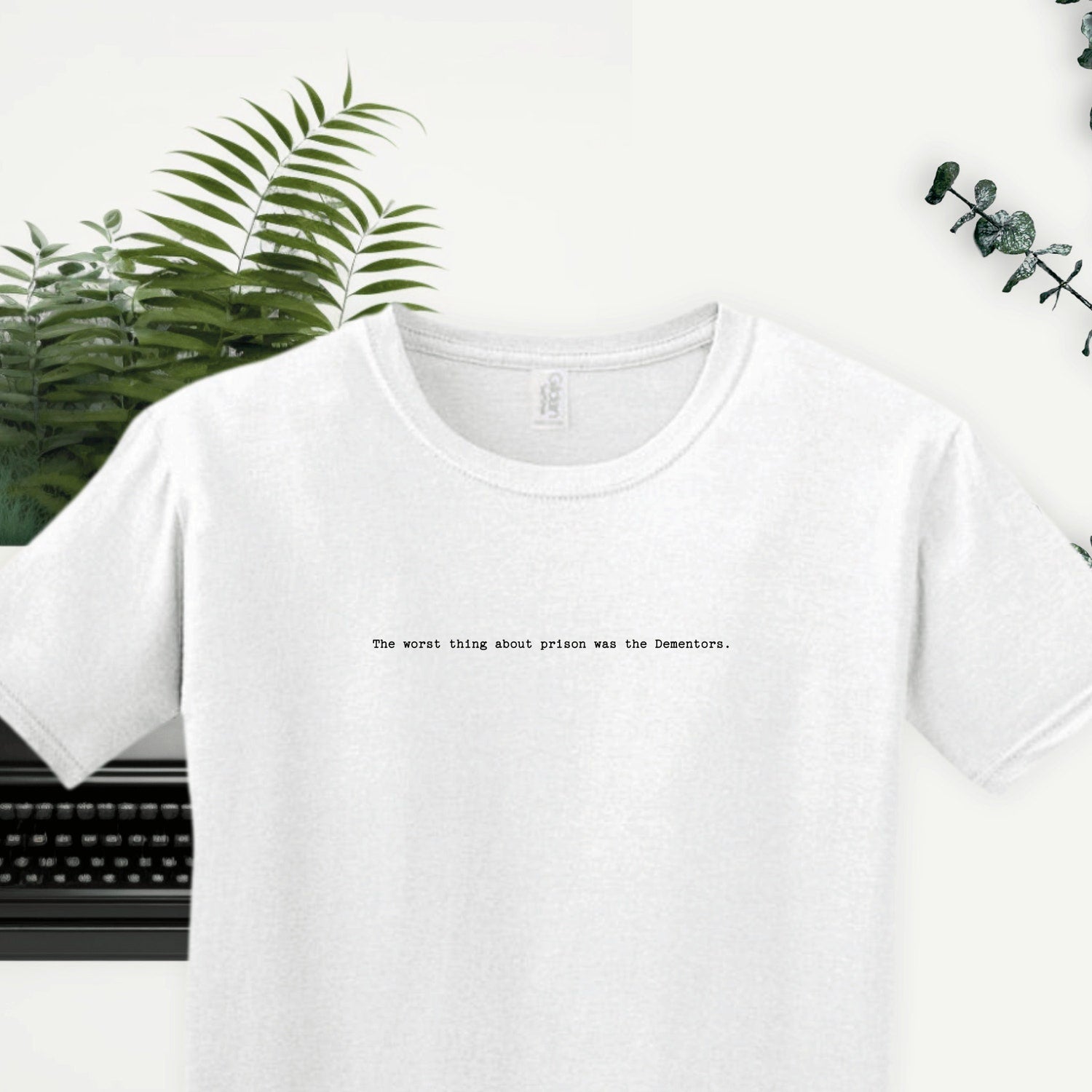 The worst thing about prison was the Dementors. - The Office - Minimalist T-shirt - Michael Scott Quote