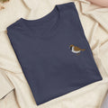 Sparrow Embroidered T-Shirt, Lightweight Cotton Unisex Fit