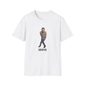 Lin Manuel Miranda Serve Pose Unisex Softstyle T-Shirt