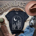 Desert Shirt, Cactus Shirt, Minimalist Wild West Western Graphic Tee, Desert Vibes Cowgirl Aesthetic