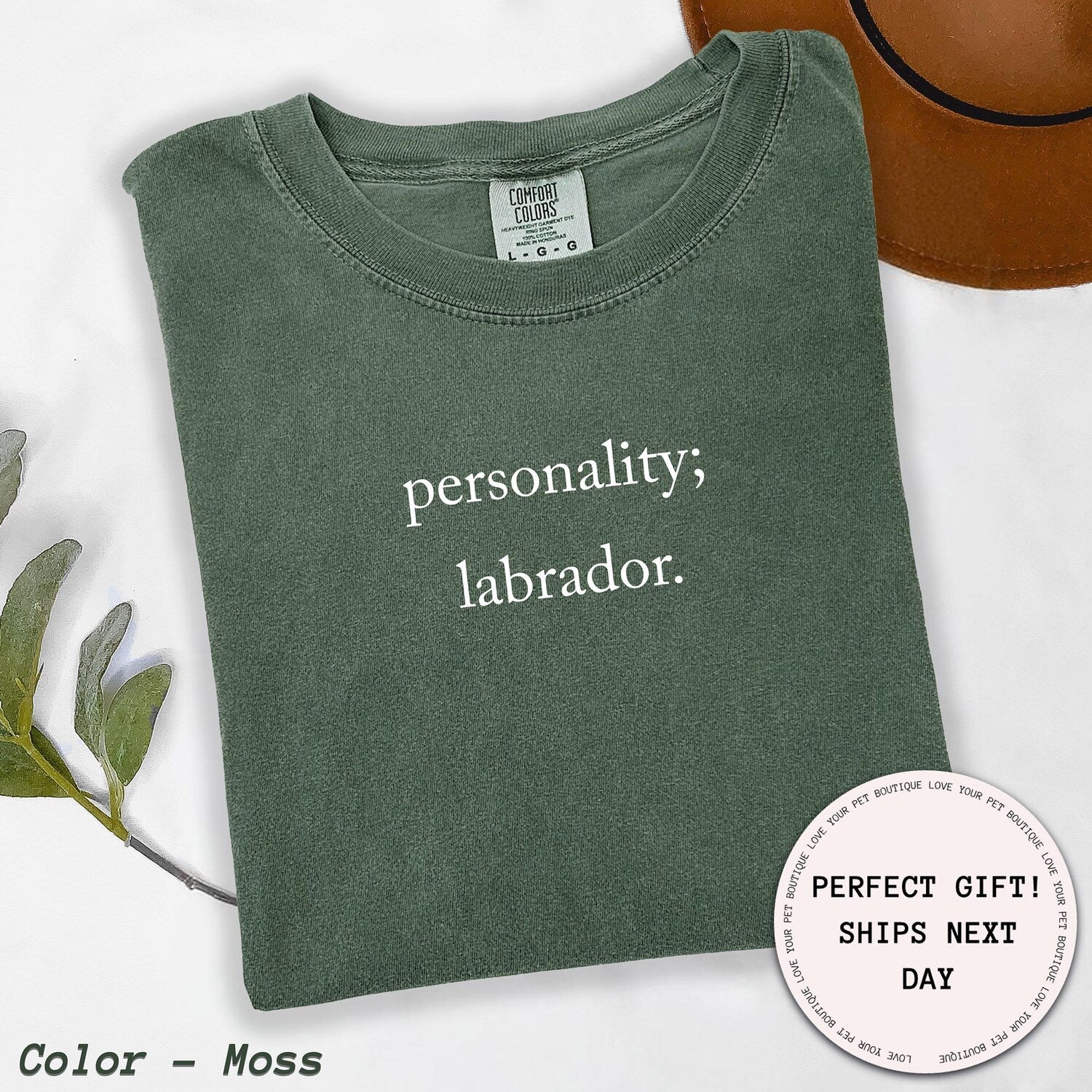 Labrador Minimalist T-Shirt for Dog Lovers, Cute Lab Personality Tee, Perfect Gift for Labrador Owners, Unisex Comfort Fit Shirt