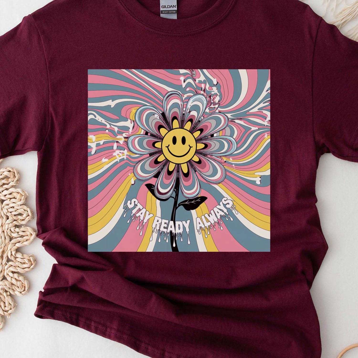 Stay Ready Always Inspiring Minimalist T-Shirt, Motivational Shirt, Casual Wear, Gift for Him/Her