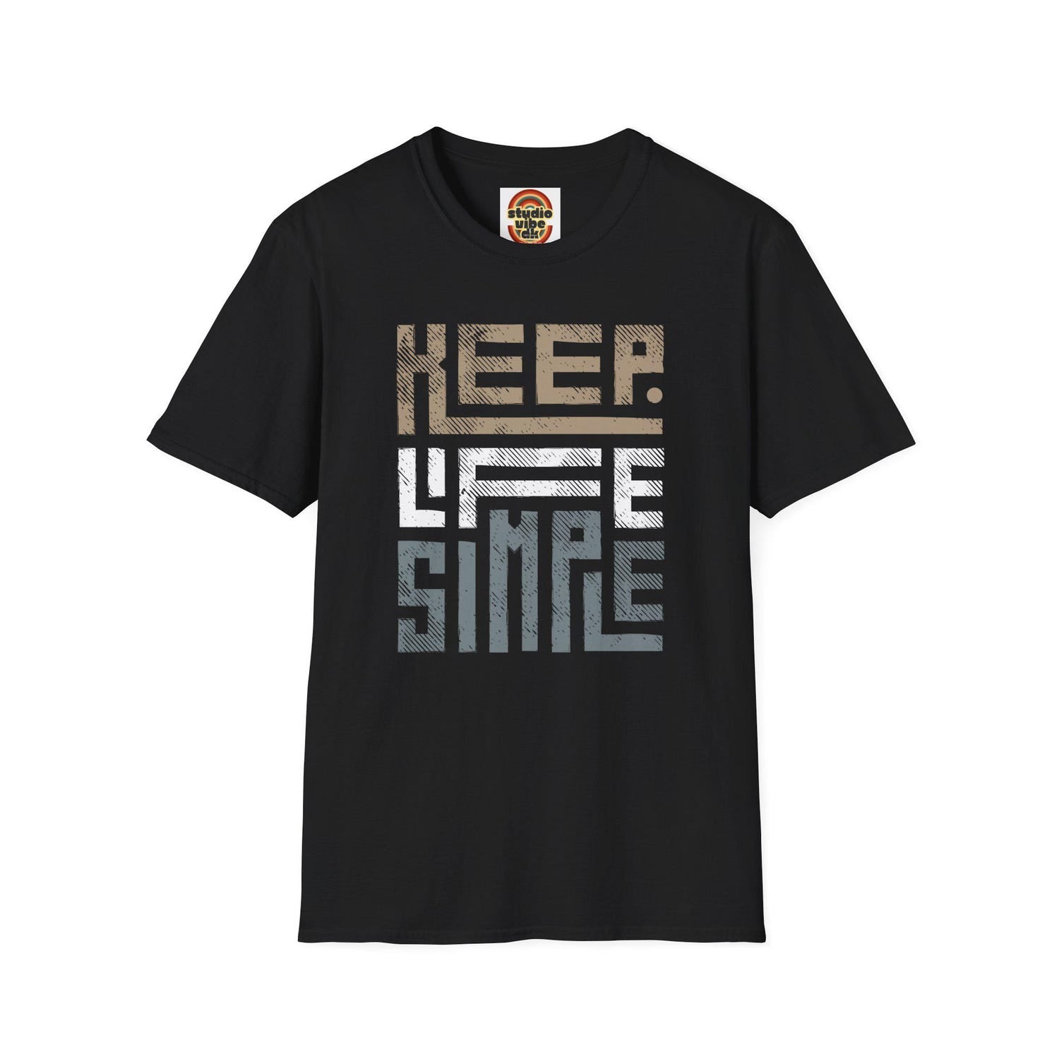 Minimalist Keep Life Simple T-Shirt, Graphic Tee, Motivational Inspirational Clothing, Unisex Tee