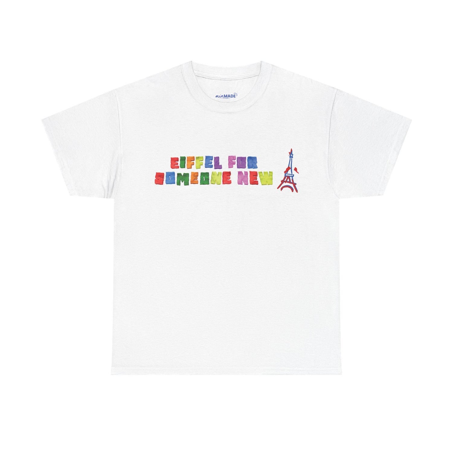 James Marriott 'Grapes' Eiffel Tower Lyric Minimalist T-Shirt