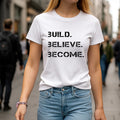 Motivational Quote T-Shirt: Inspirational Soft Cotton Tee