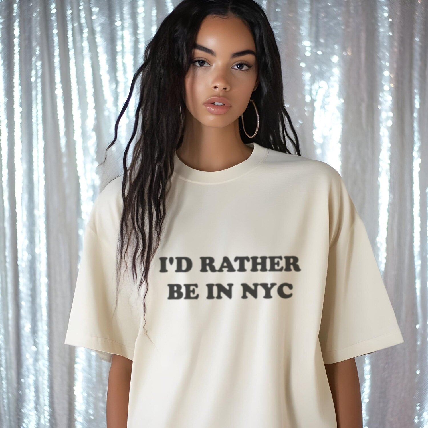 I'd Rather Be In NYC Tee | Comfort Colors® premium high-quality supercomfy supersoft wear-all-day minimalist T-shirt