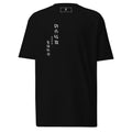 Minimal Coded Typography T-Shirt — Premium Heavyweight Tee