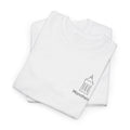 Minimalist Unisex Heavy Cotton Tee | Stylish Everyday Wear, Casual Gift, Graphic Tee, Comfortable Wardrobe Staple, Unisex Fashion