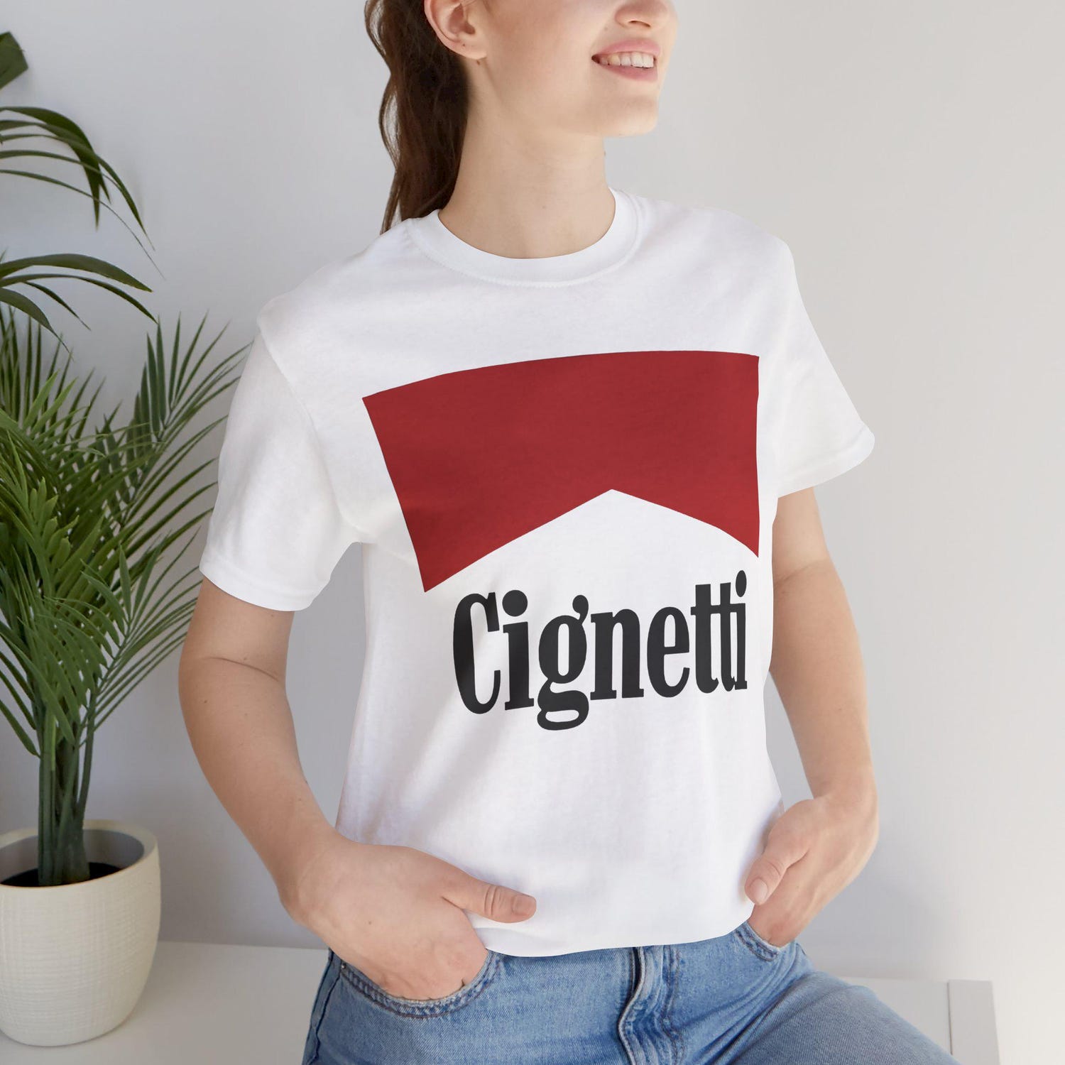 Cignetti Design Cotton Graphic Tee: Unisex Short Sleeve T-Shirt