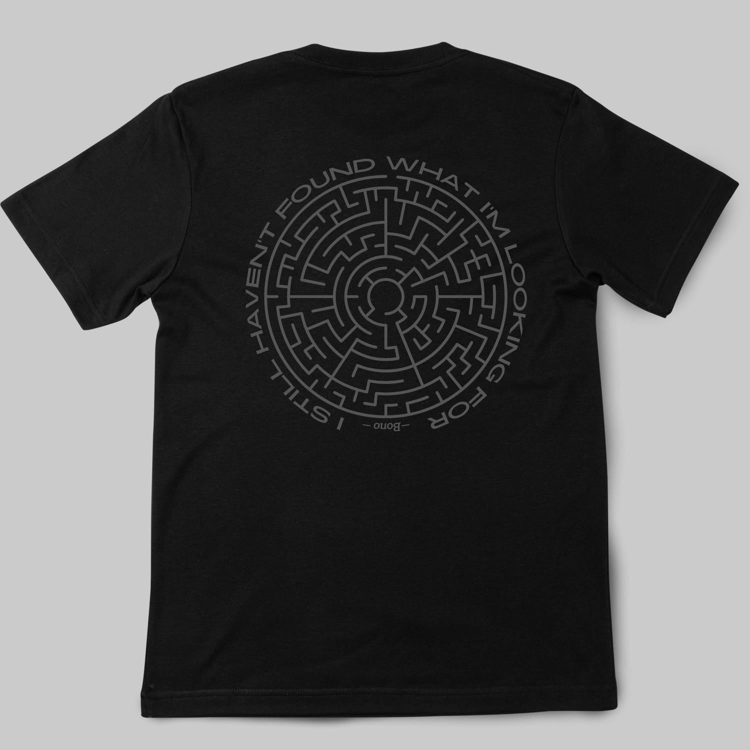 I Still Haven't Found - Labirinth - Cotton Graphic T-Shirt, Black S-3XL