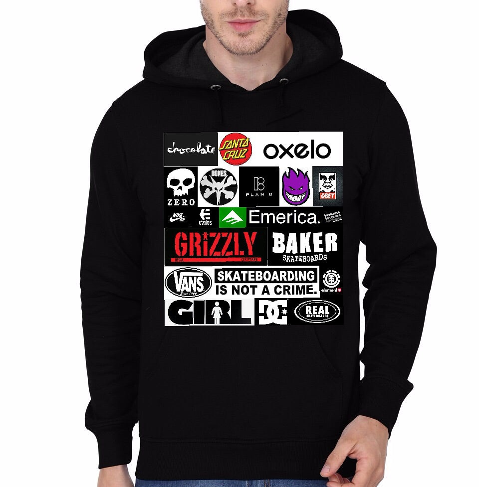 Stakeboard Brands Black Hoodie