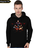 Justice League: You Cant Save The World Alone Black Hoodie