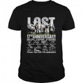 Lost 17th anniversary 2004 2021 thank you for the memories signatures shirt