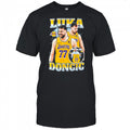 Luka Doncic Los Angeles Lakers basketball bling lighting graphic shirt