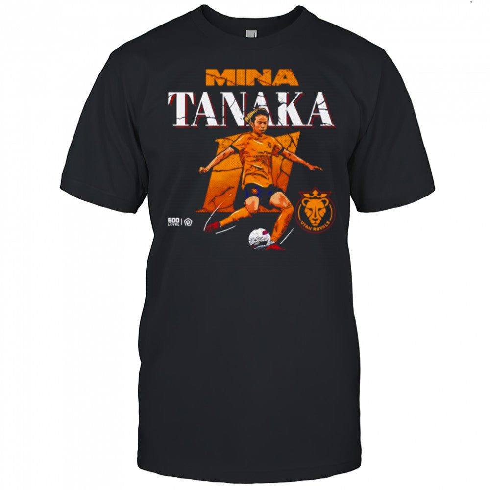 Mina Tanaka Utah Royals cracked number shirt