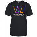 Never Give Up Fight Cancer In All Colors Washington Commanders T Shirt