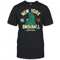 New York Yankees vs. New York Mets Mitchell &amp; Ness Women’s Subway Series Swinging Liberty T Shirt
