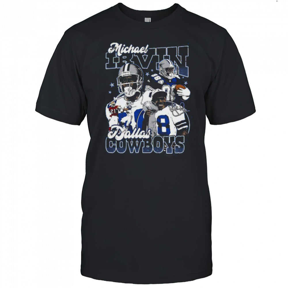 NFL Dallas Cowboys Michael Irvin Fan Apparel T Shirt