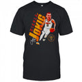 Nikola Jokic post moves caricature Denver Nuggets shirt