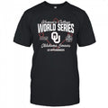 Oklahoma Sooners Crimson Women’s College World Series Bound 18 Appearances 2025 t shirt