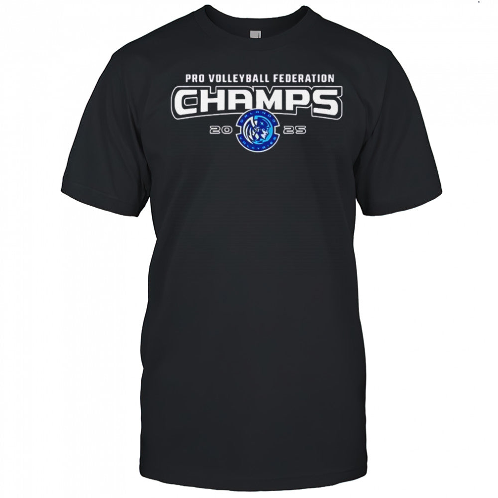 Orlando Valkyries 2025 Pro Volleyball Federation Champions T Shirt