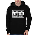 Parental Advisory Explicit Content Black Hoodie