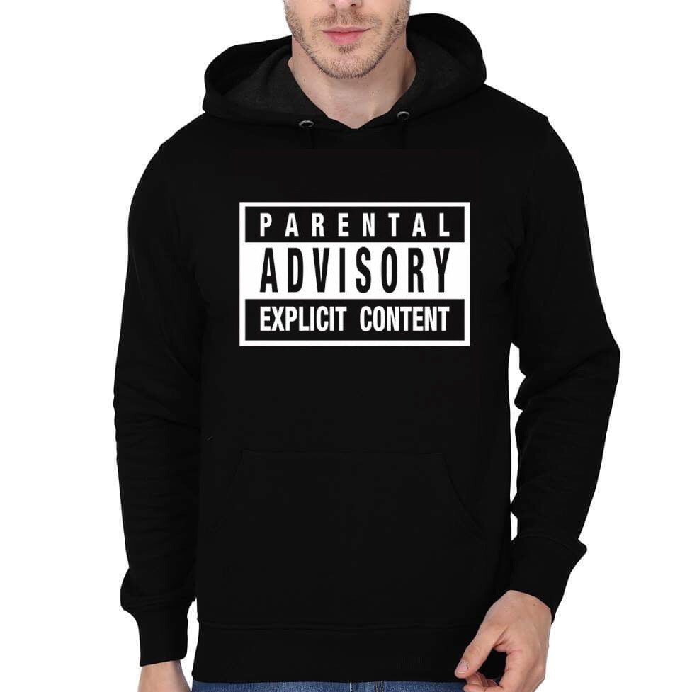 Parental Advisory Explicit Content Black Hoodie