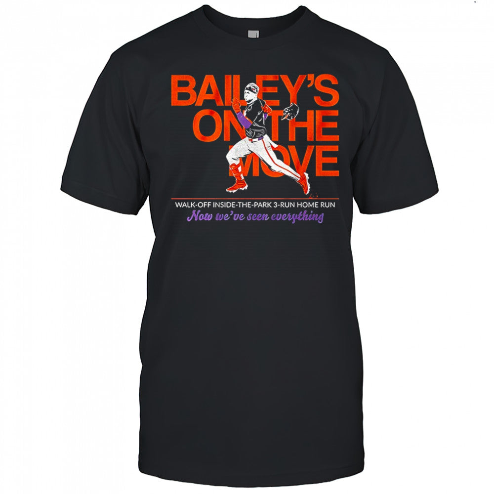 Patrick Bailey San Francisco Giants inside the park walk off shirt