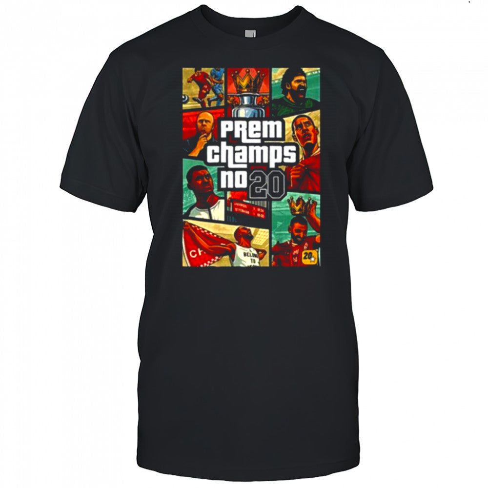 Prem Champs No 20 GTA style shirt