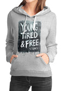 Rebel Grey Hooded Sweatshirt