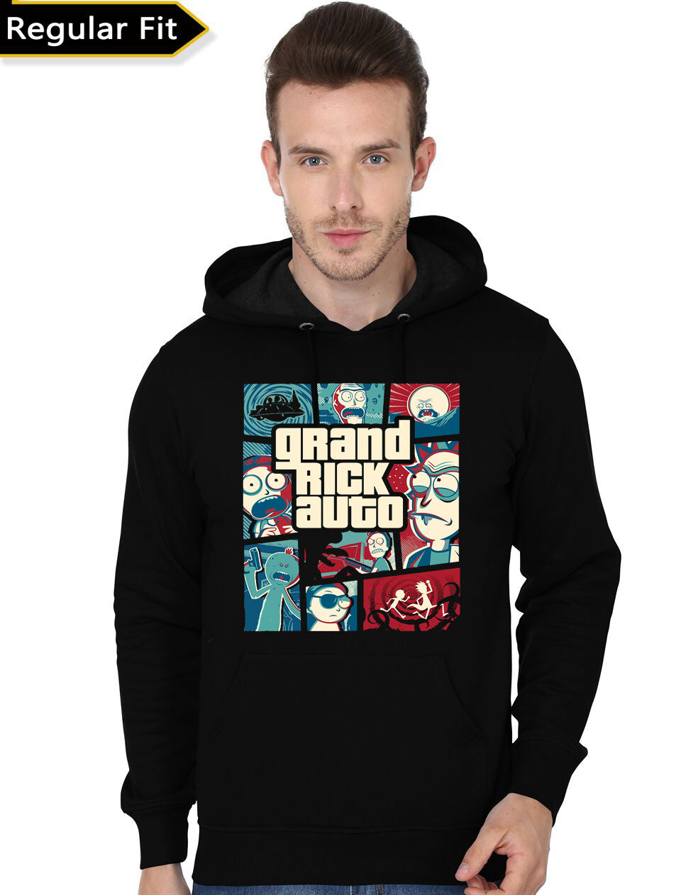 Grand Rick Auto Black Hoodie