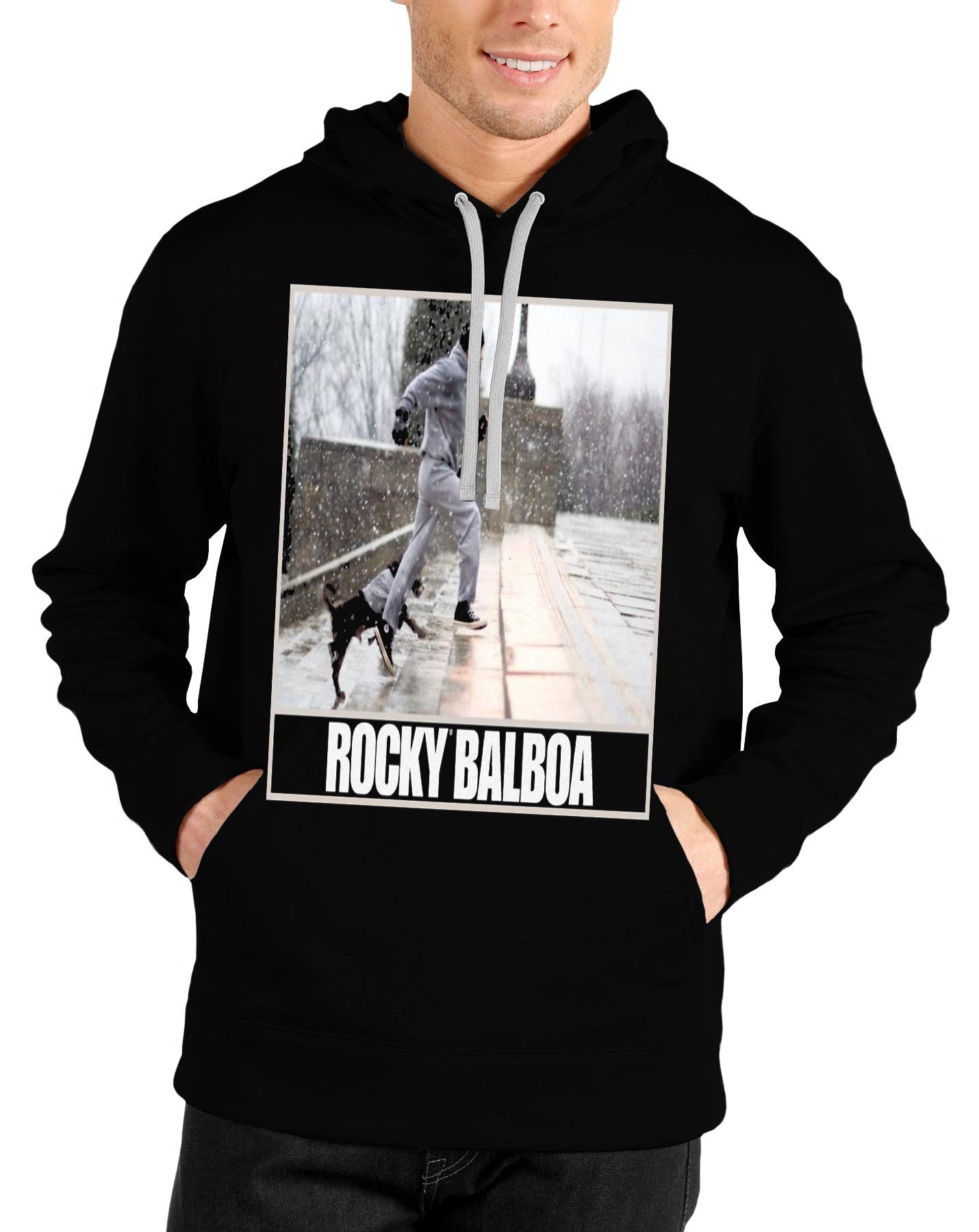 Rocky Balboa Black Hoodie