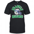 Seattle Seahawks Helmets Logo T Shirt