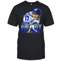 Shohei Ohtani Los Angeles Hitting Los Angeles Dodgers cartoon big head MLB 2025 signature shirt