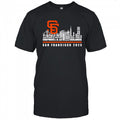 Skyline name San Francisco Giants 2025 shirt