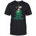 Snoopy Merch Boston Celtics Nba Basketball Snoopy House 2025 T Shirt