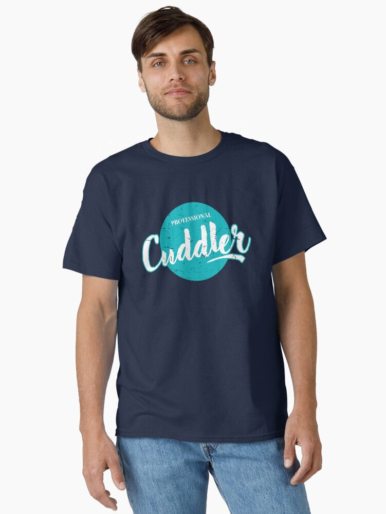 Professional Cuddler Classic T Shirt T Shirt Aesthetic Fit Daily Comfort Wear