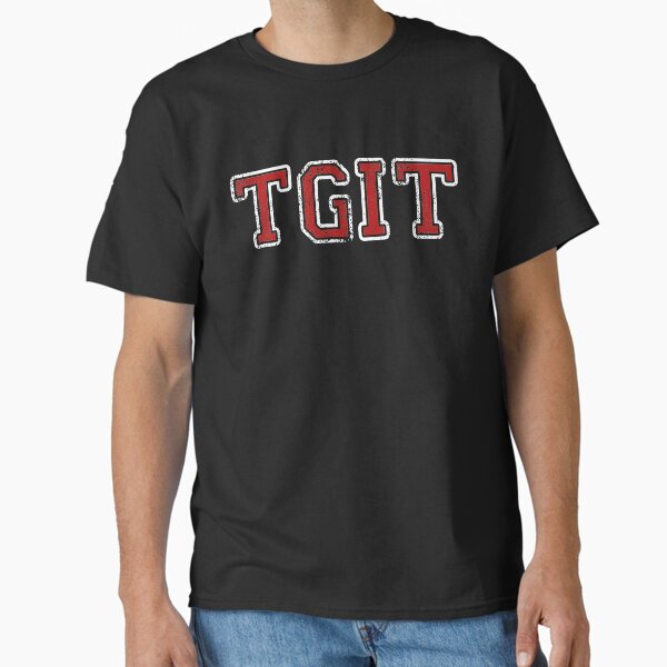 "#TGIT" Classic T-Shirt for Sale by MitsueTG