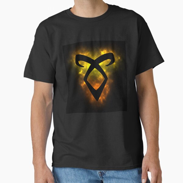 "Angelic Power (Rune on Fire) - TMI/Shadowhunters" Classic T-Shirt for Sale by ClaireDuCraine