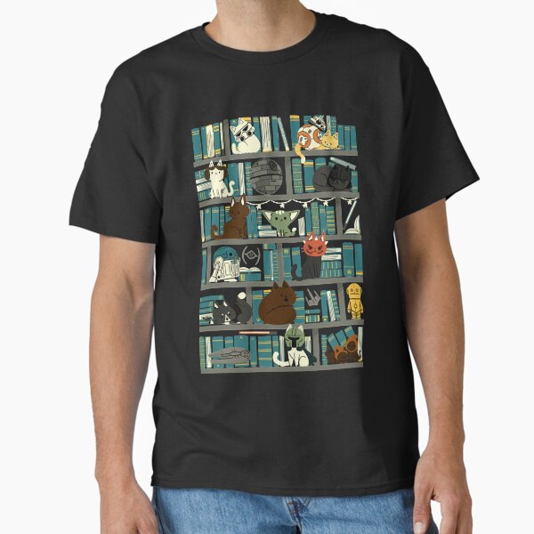 "Library Kitten Wars " Classic T-Shirt for Sale by rtnett81