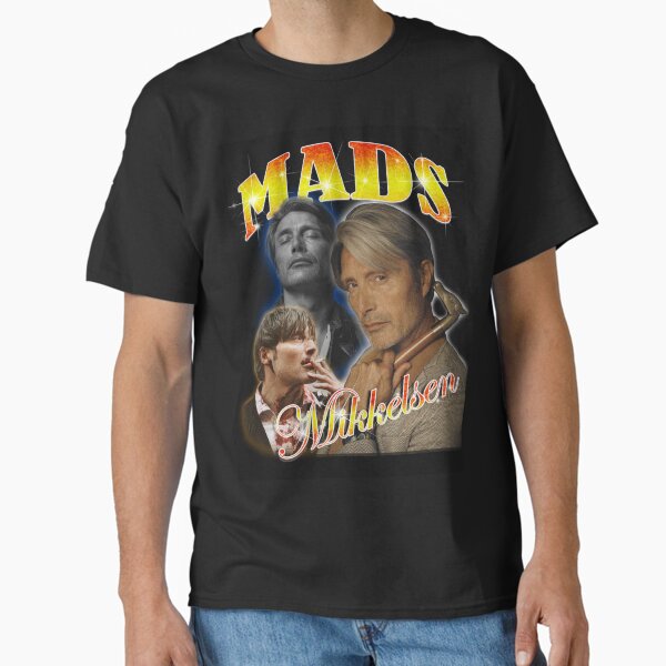 "Mads Mikkelsen Bootleg Design" Classic T-Shirt for Sale by schdxt