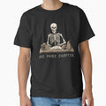 "Funny Halloween Books Lover Library Librarian Skeleton" Classic T-Shirt for Sale by KsuAnn