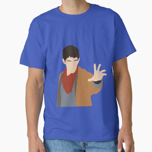 "BBC Merlin Silhouette" Classic T-Shirt for Sale by OutlineArt