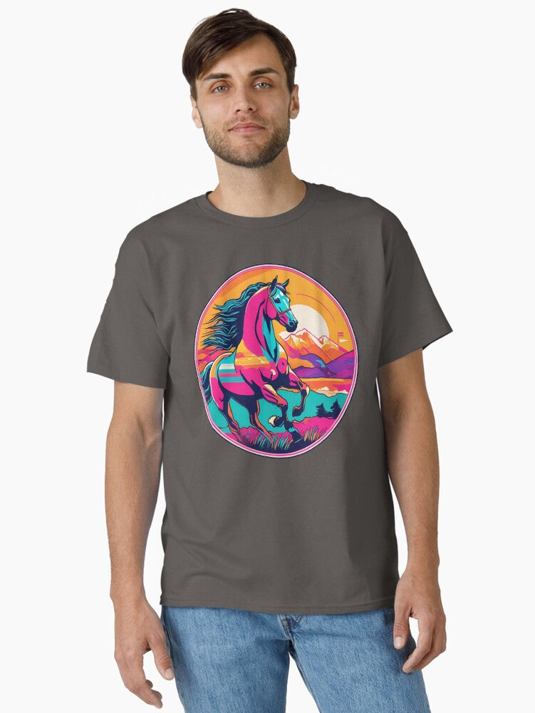 Run Wild Live Free horse Classic T Shirt T Shirt Trending 2025 Fan Favorite
