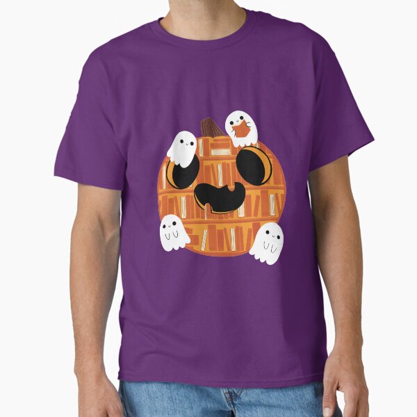 "Ghost Pumpkin Library" Classic T-Shirt for Sale by TaylorRoss1