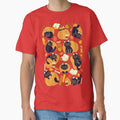 "Cats, Pumpkins and Books" Classic T-Shirt for Sale by TaylorRoss1